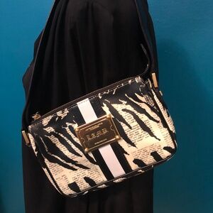 L.A.M.B. Zebra print handbag